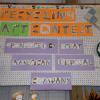 Recycling Art Contest Display